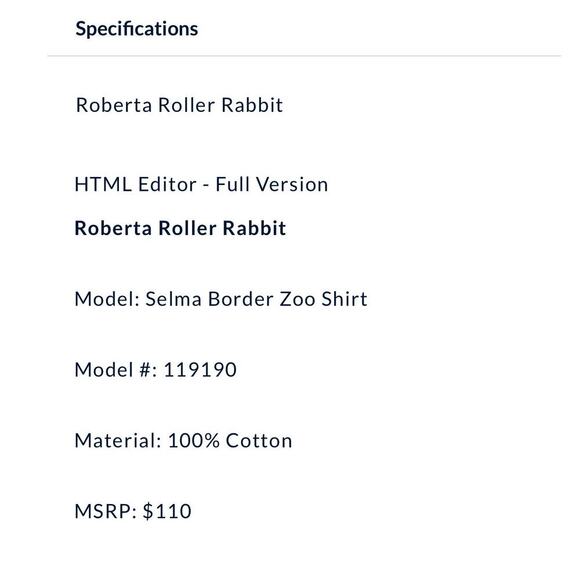 Roberta Roller Rabbit Selma Border Zoo Button Down Shirt Check Mens Size Small - Picture 3 of 7